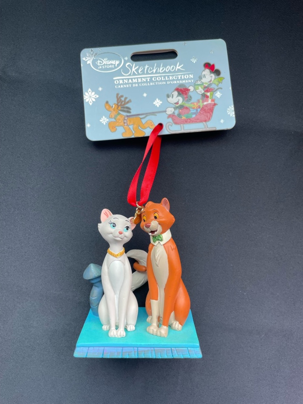 Two Disney Sketchbook Holiday Ornaments - Picture 4 of 5